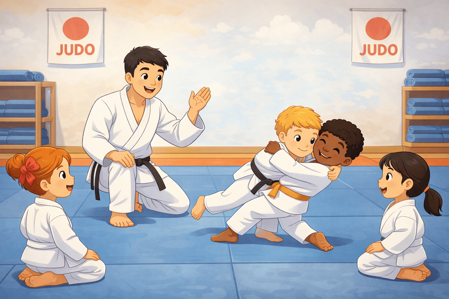 judo para crianças na barra da tijuca